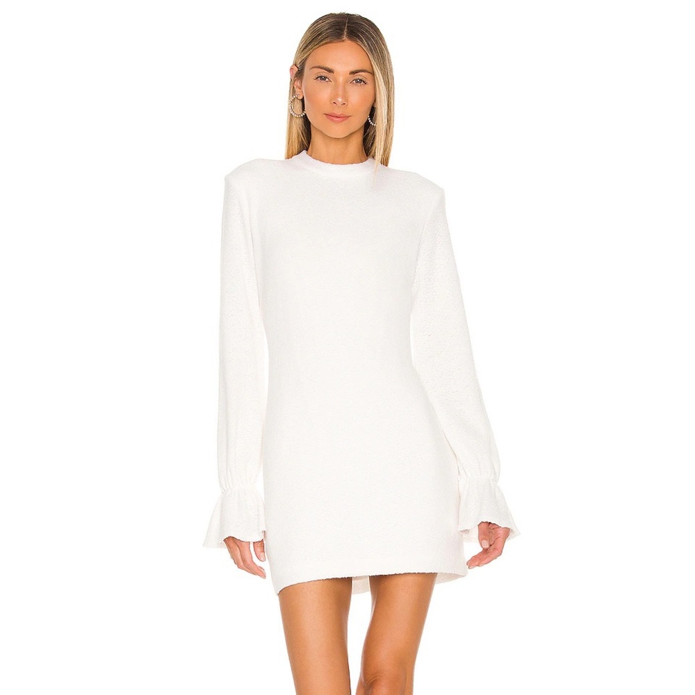 NWT Amanda Uprichard Tallin Dress in Ivory